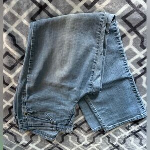 Canyon River Blues Jeans, Size 12, Wide Leg, Light Wash